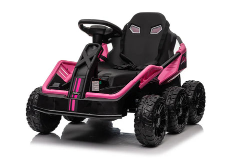 6x6 Electric Ride-On Go-Kart! 6 Wheels of Fun 24v