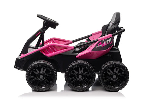6x6 Electric Ride-On Go-Kart! 6 Wheels of Fun 24v