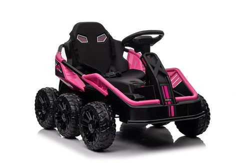 6x6 Electric Ride-On Go-Kart! 6 Wheels of Fun 24v