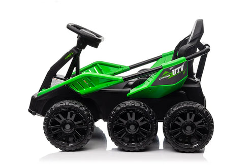 6x6 Electric Ride-On Go-Kart! 6 Wheels of Fun 24v