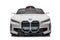 Licensed BMW I4 12V Kids Ride On Car - White