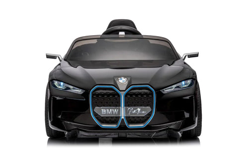 Licensed BMW I4 12V Kids Ride On Car - Black
