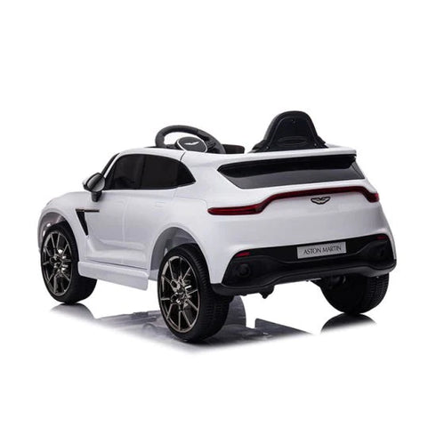 Aston Martin DBX 12v Kids ride on car - White
