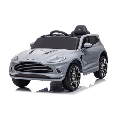 Aston Martin DBX 12v Kids ride on car - Silver
