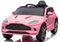 Aston Martin DBX 12v Kids ride on car - Pink