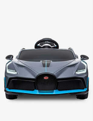 Licensed Bugatti Divo kids electric 12v ride on car with parental control- Blue