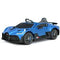 Licensed Bugatti Divo kids electric 12v ride on car with parental control- Blue