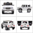 Licensed Mercedes G63 12v Ride on Car SUV with Remote - White - With High Doors