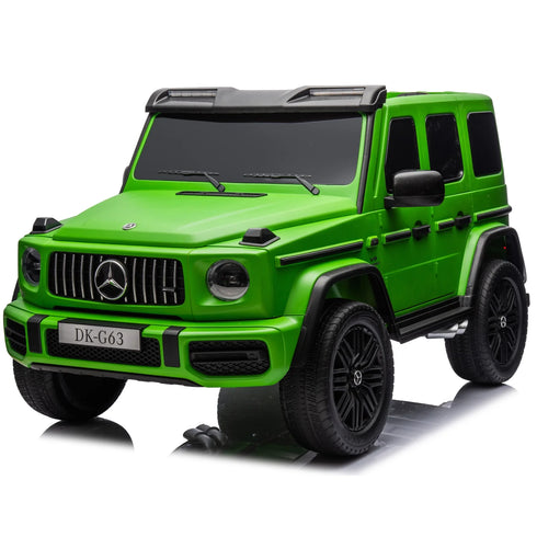 MERCEDES G WAGON G63 XXL 24V 4WD 2 SEATER RIDE ON CAR - Matte Green