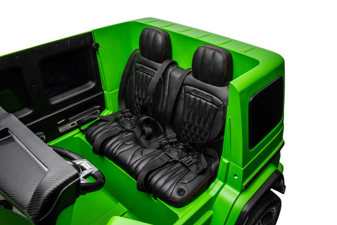 MERCEDES G WAGON G63 XXL 24V 4WD 2 SEATER RIDE ON CAR - Matte Green