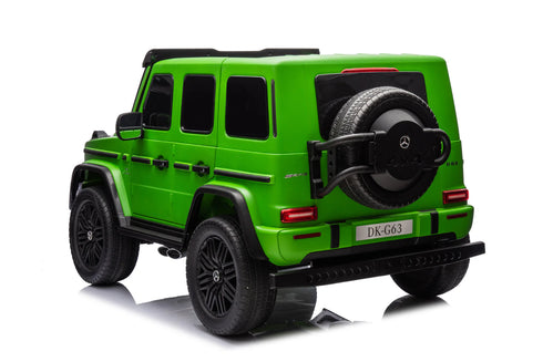 MERCEDES G WAGON G63 XXL 24V 4WD 2 SEATER RIDE ON CAR - Matte Green