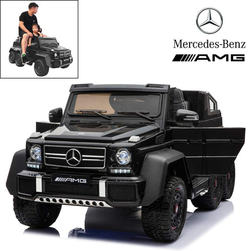 Mercedes-Benz G63 AMG 6-Wheel 24V Ride-On: The Ultimate "Parent & Child" Luxury Edition