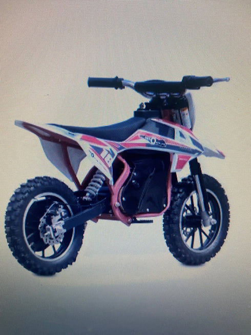 Kids Electric Dirt Bike 800W 36V  Neo Outlaw mini motorbike - Pink