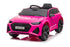 Audi RS6 Kids Ride on Sports Car with MP4 screen-Pink