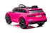 Audi RS6 Kids Ride on Sports Car with MP4 screen-Pink
