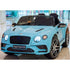 Licensed Bentley Continental Supersports 12V Electric Ride On Car with upgraded LEATHER seat and EVA rubber tyres-BLUE