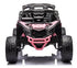 Licensed CanAm Mini Maverick UTV 24v Kids Electric Buggy - in PINK