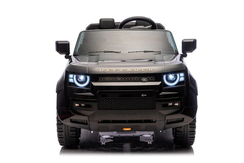 Land Rover Defender Octa 2 Seater 24V Ride On Car with Remote in black