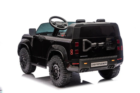 Land Rover Defender Octa 2 Seater 24V Ride On Car with Remote in black