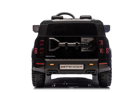 Land Rover Defender Octa 2 Seater 24V Ride On Car with Remote in black