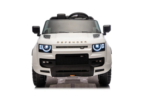 Land Rover Defender Octa 2 Seater 24V Ride On Car with Remote in white