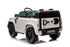 Land Rover Defender Octa 2 Seater 24V Ride On Car with Remote in white