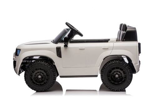 Land Rover Defender Octa 2 Seater 24V Ride On Car with Remote in white