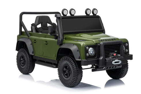 Kids Land Rover Defender 24V Ride-On with Remote