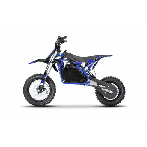 Electric Dirt Bike 48V 1200w -Blue