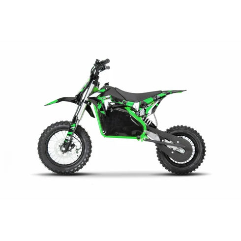 Electric Dirt Bike 1200w 48V Green