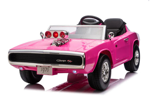 Dodge Charger R/T 24V Ride‑On Car – Available in Pink or Black
