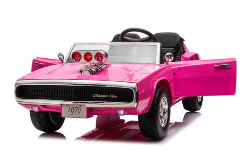Dodge Charger R/T 24V Ride‑On Car – Available in Pink or Black