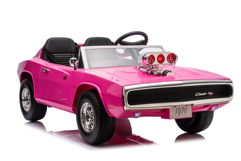 Dodge Charger R/T 24V Ride‑On Car – Available in Pink or Black
