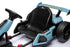 DRIFT GO KART ADJUSTABLE FRAME - 24V - DRIFT - BLUE