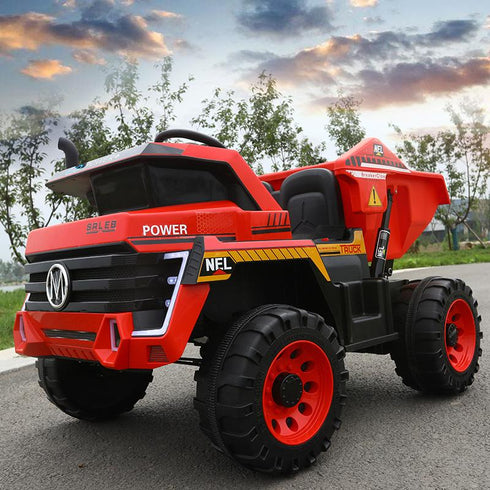 Kids Construction Truck 12V Electric Ride-on Vehicle