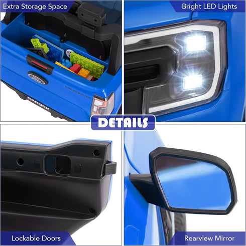Ford Ranger Electric ride on Car with Parental Remote