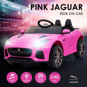 LICENSED JAGUAR F-TYPE 12V RIDE ON KIDS CAR WITH PARENTAL REMOTE