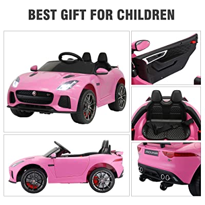 LICENSED JAGUAR F-TYPE 12V RIDE ON KIDS CAR WITH PARENTAL REMOTE