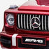 Fully Licensed Mercedes Benz G63 AMG 12V Battery Electric Ride on Car BIG SIZE(BBH003) - Metallic Red