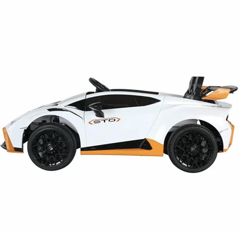 Lamborghini Huracan STO 24V Drift ride on car - White