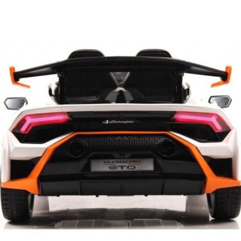 Lamborghini Huracan STO 24V Drift ride on car - White