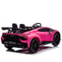 Lamborghini Huracan STO 12V Drift ride on car - Pink