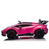 Lamborghini Huracan STO 12V Drift ride on car - Pink