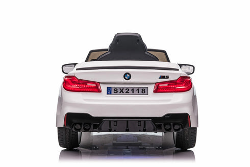 BMW M5 Kids Ride on Electric Car 12v With leather Seats and Eva Wheels