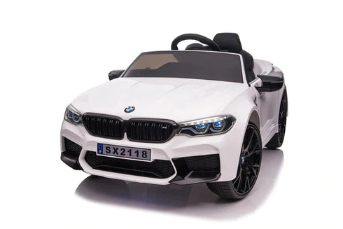 BMW M5 Kids Ride on Electric Car 12v With leather Seats and Eva Wheels