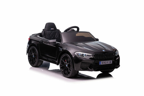BMW M5 Kids Ride on Electric Car 12v With leather Seats and Eva Wheels