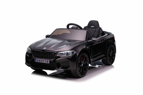 BMW M5 Kids Ride on Electric Car 12v With leather Seats and Eva Wheels