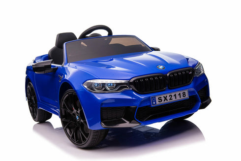 BMW M5 Kids Ride on Electric Car With leather Seats and Eva Wheels 24v