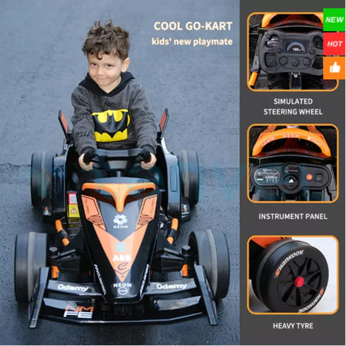 McLaren F1 Kids Electric Go Kart: 2 x 550w Powerful Motors