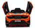 Mclaren 765LT Electric 12V Kids Ride on Toy Car With Remote - Orange